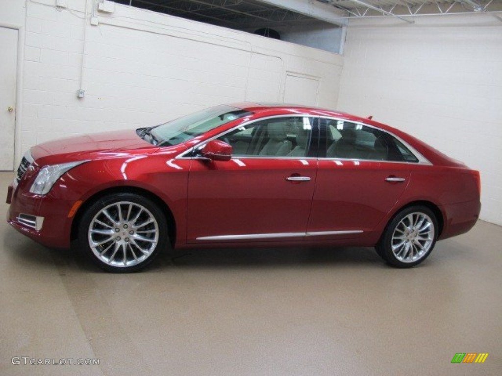 Crystal Red Tincoat 2014 Cadillac XTS Platinum AWD Exterior Photo #92970806