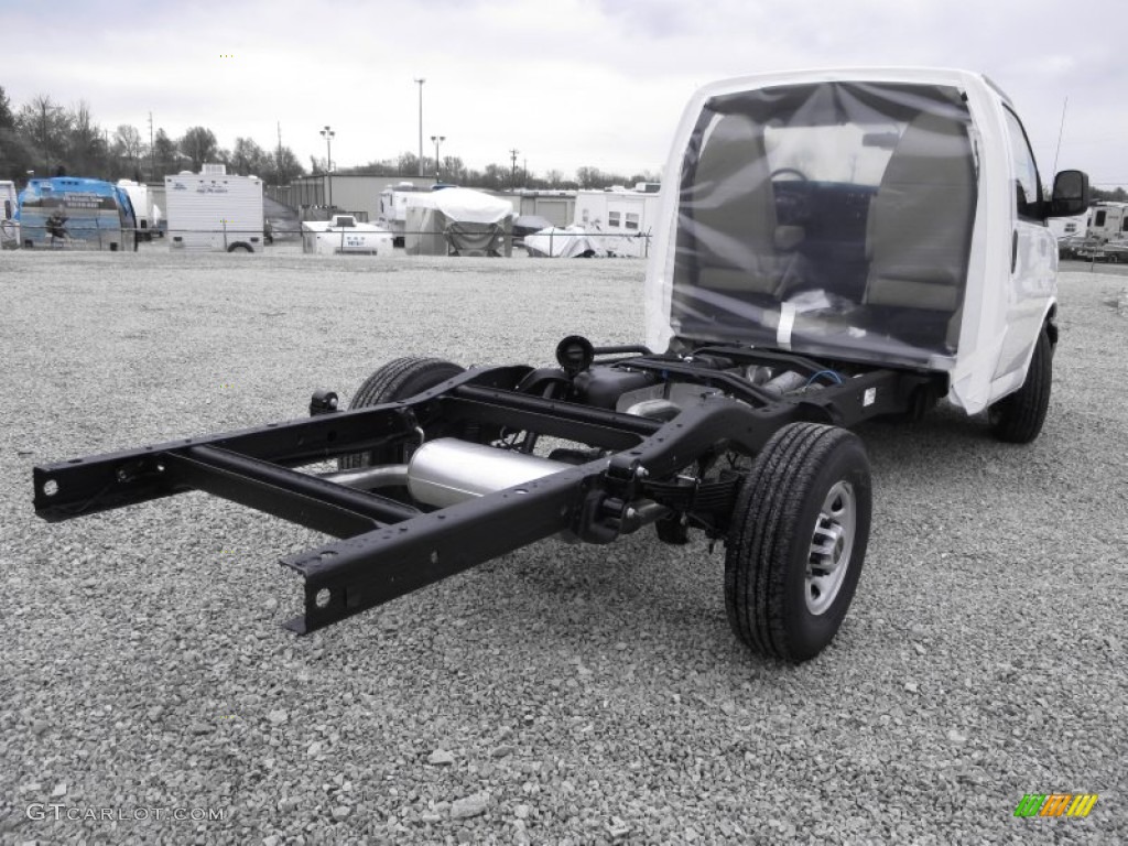 Summit White 2014 GMC Savana Cutaway 3500 Chassis Exterior Photo #92971304