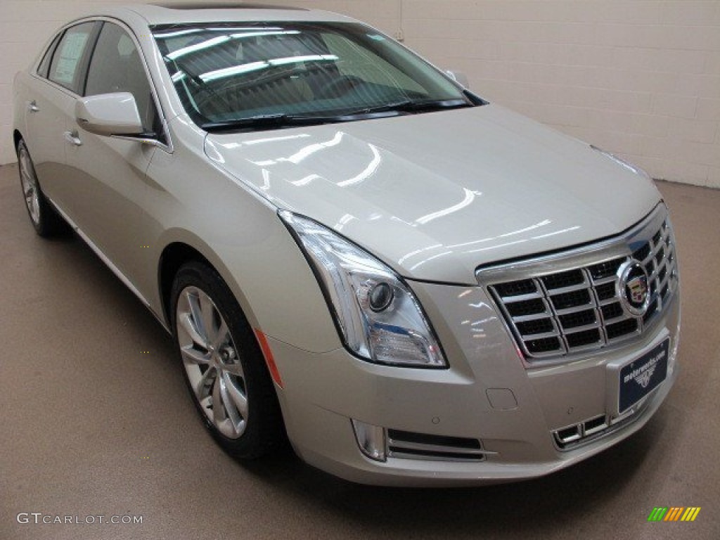 2014 XTS Premium AWD - Silver Coast Metallic / Caramel/Jet Black photo #1