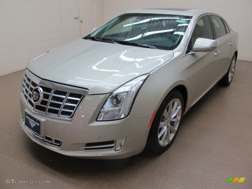 2014 XTS Premium AWD - Silver Coast Metallic / Caramel/Jet Black photo #3