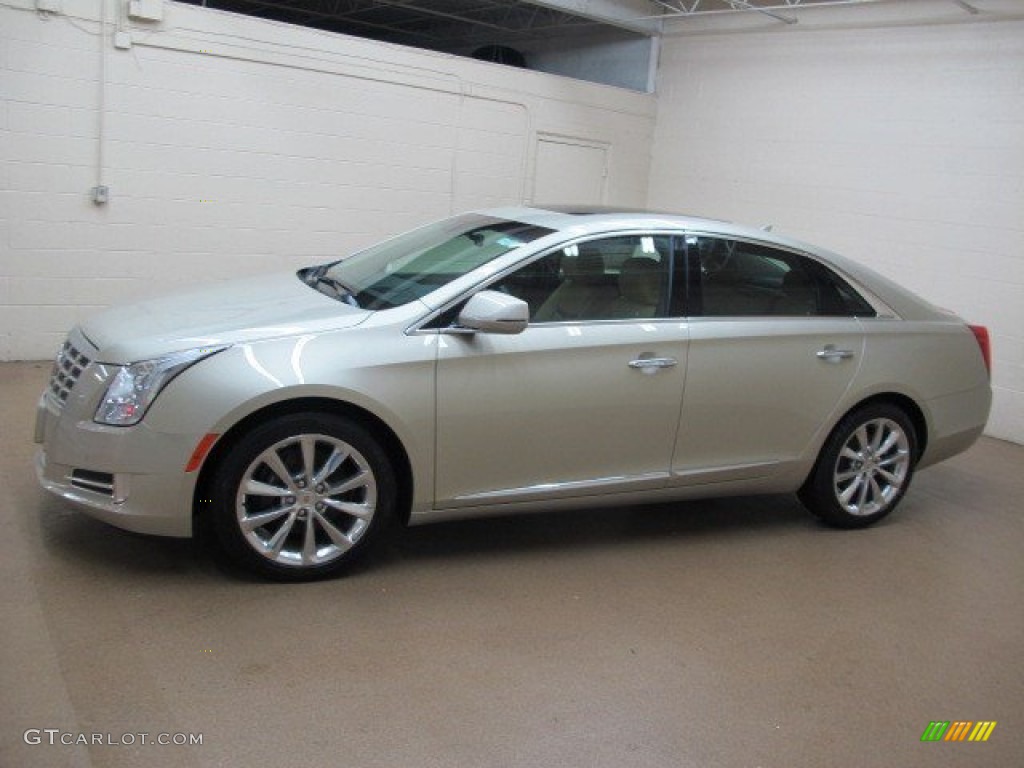 2014 XTS Premium AWD - Silver Coast Metallic / Caramel/Jet Black photo #4