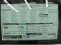  2014 XTS Platinum AWD Window Sticker