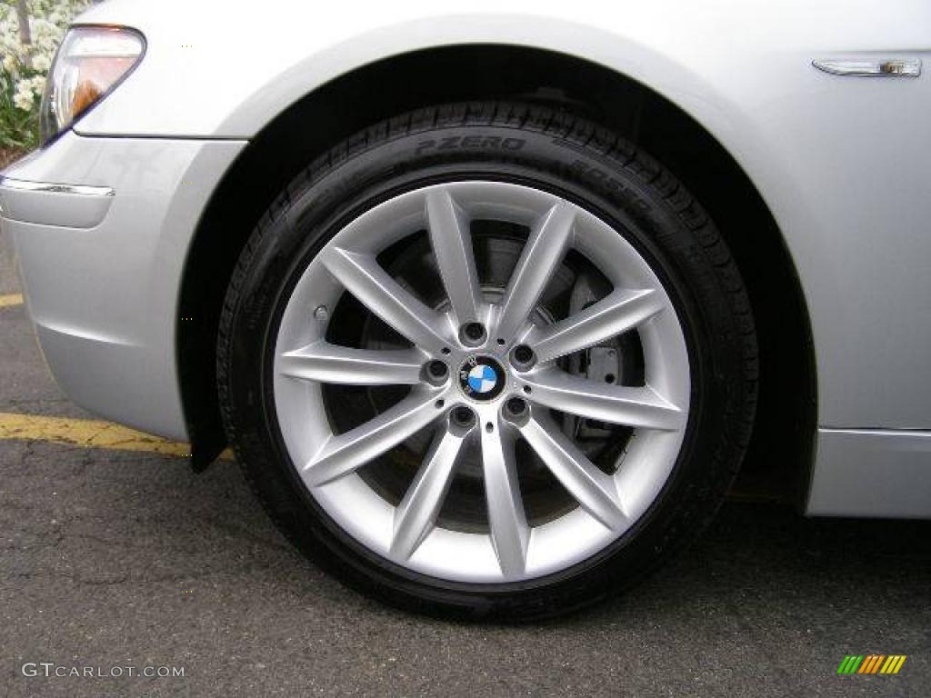 2008 7 Series 750Li Sedan - Titanium Silver Metallic / Black photo #6