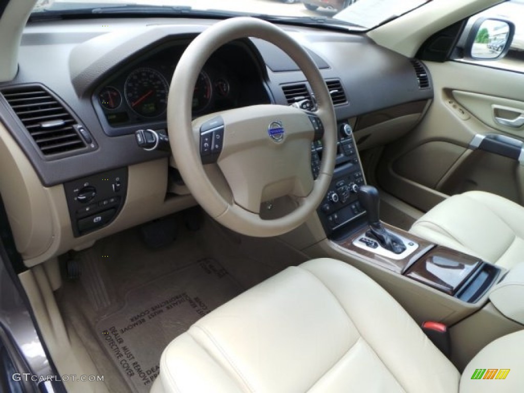 2010 XC90 3.2 - Oyster Gray Metallic / Soft Beige photo #14