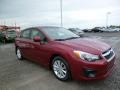 Venetian Red Pearl 2014 Subaru Impreza 2.0i Premium 5 Door