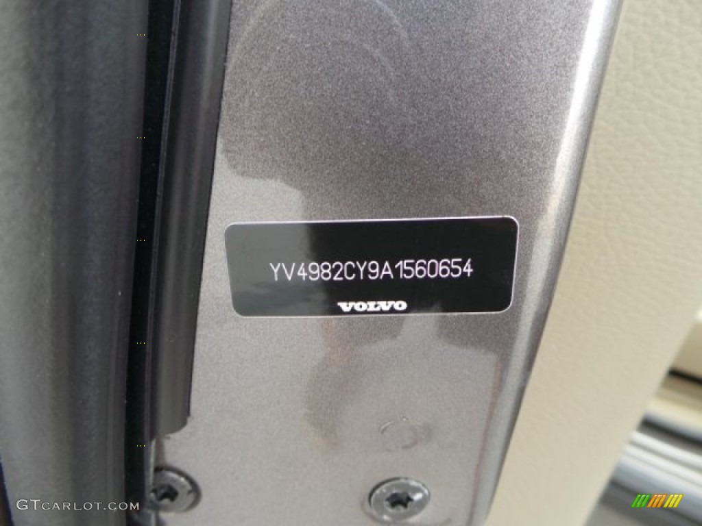 2010 XC90 3.2 - Oyster Gray Metallic / Soft Beige photo #42