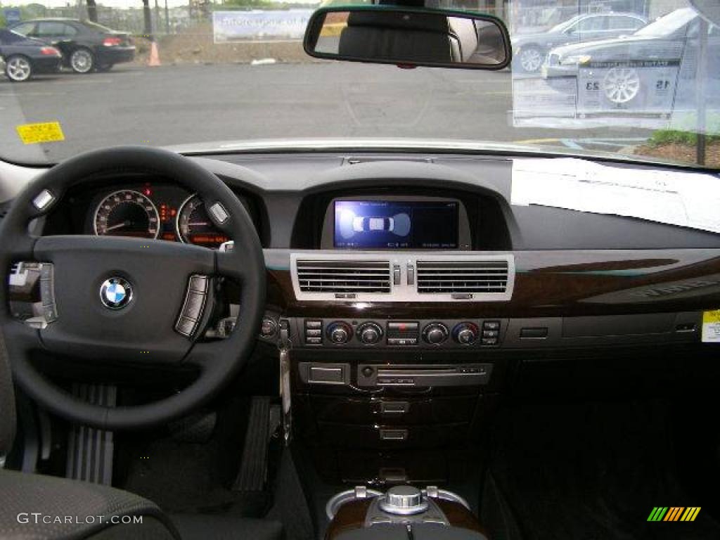 2008 7 Series 750Li Sedan - Titanium Silver Metallic / Black photo #14