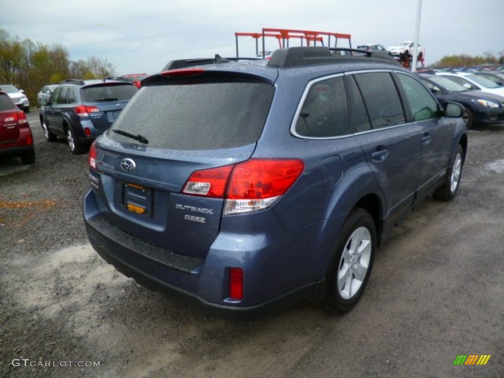 2014 Outback 2.5i Premium - Twilight Blue Metallic / Ivory photo #7