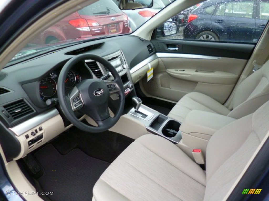2014 Outback 2.5i Premium - Twilight Blue Metallic / Ivory photo #10
