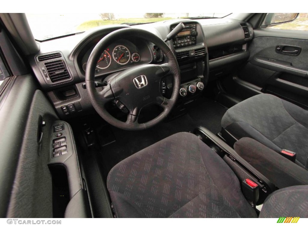 Black Interior 2006 Honda CR-V EX 4WD Photo #92974553