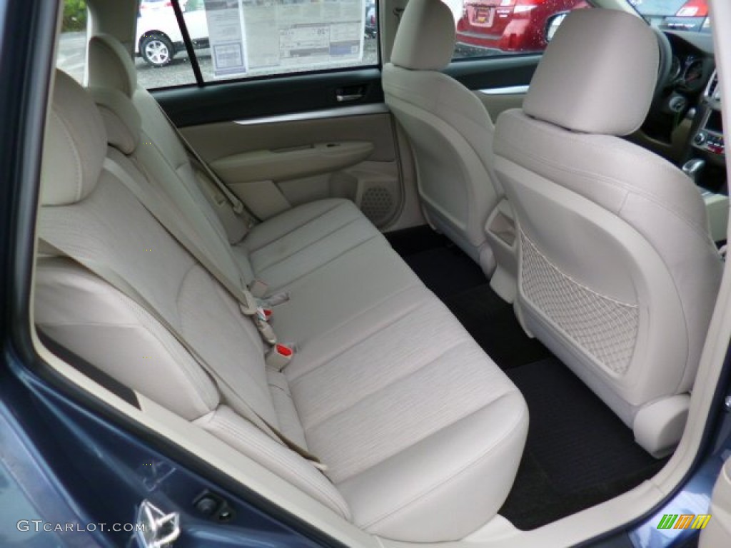 2014 Outback 2.5i Premium - Twilight Blue Metallic / Ivory photo #15