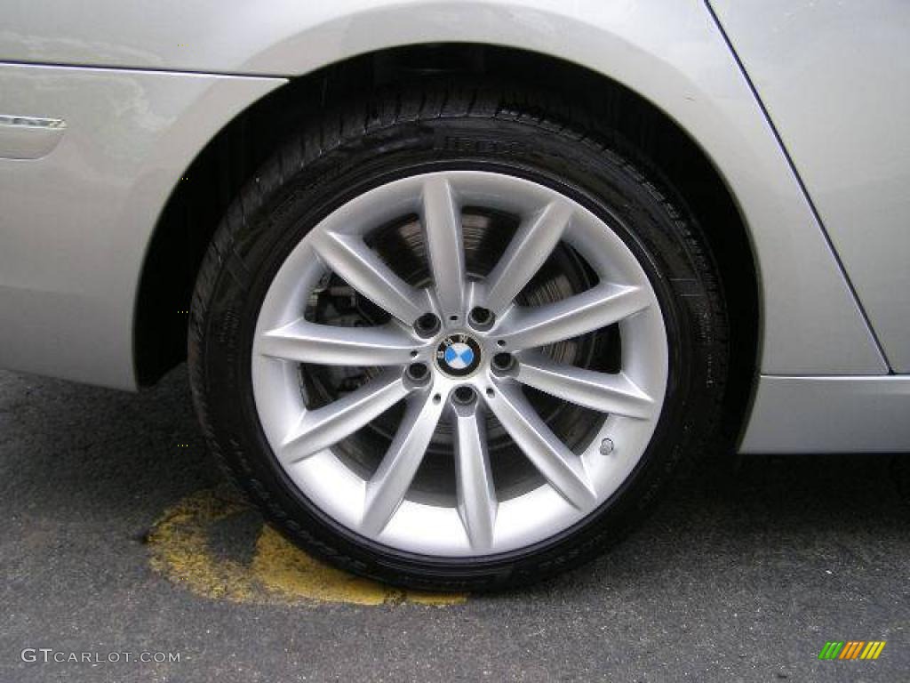 2008 7 Series 750Li Sedan - Titanium Silver Metallic / Black photo #25