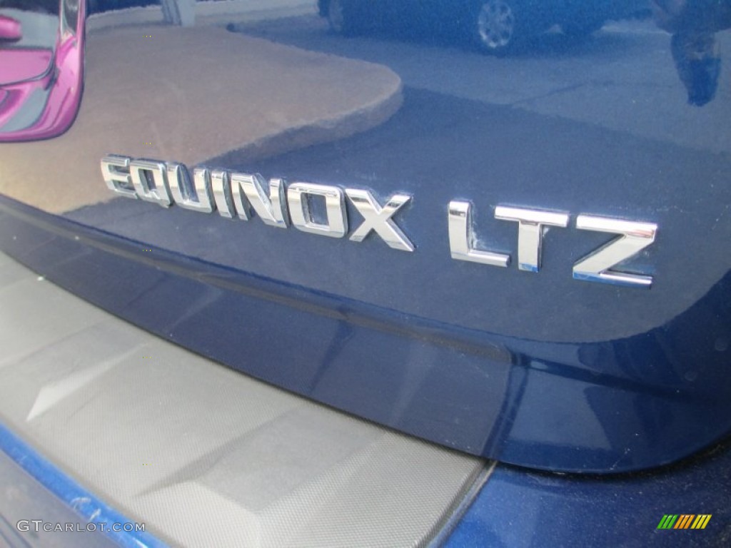 2010 Equinox LTZ - Navy Blue Metallic / Jet Black/Light Titanium photo #8