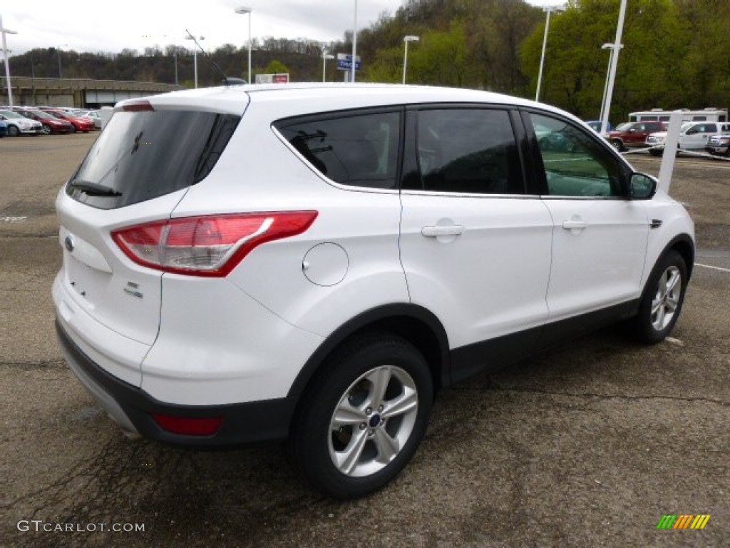 2014 Escape SE 1.6L EcoBoost 4WD - Oxford White / Medium Light Stone photo #8