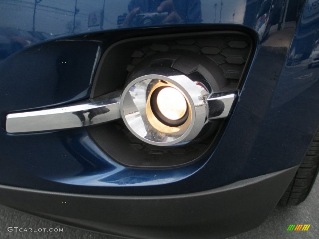 2010 Equinox LTZ - Navy Blue Metallic / Jet Black/Light Titanium photo #13