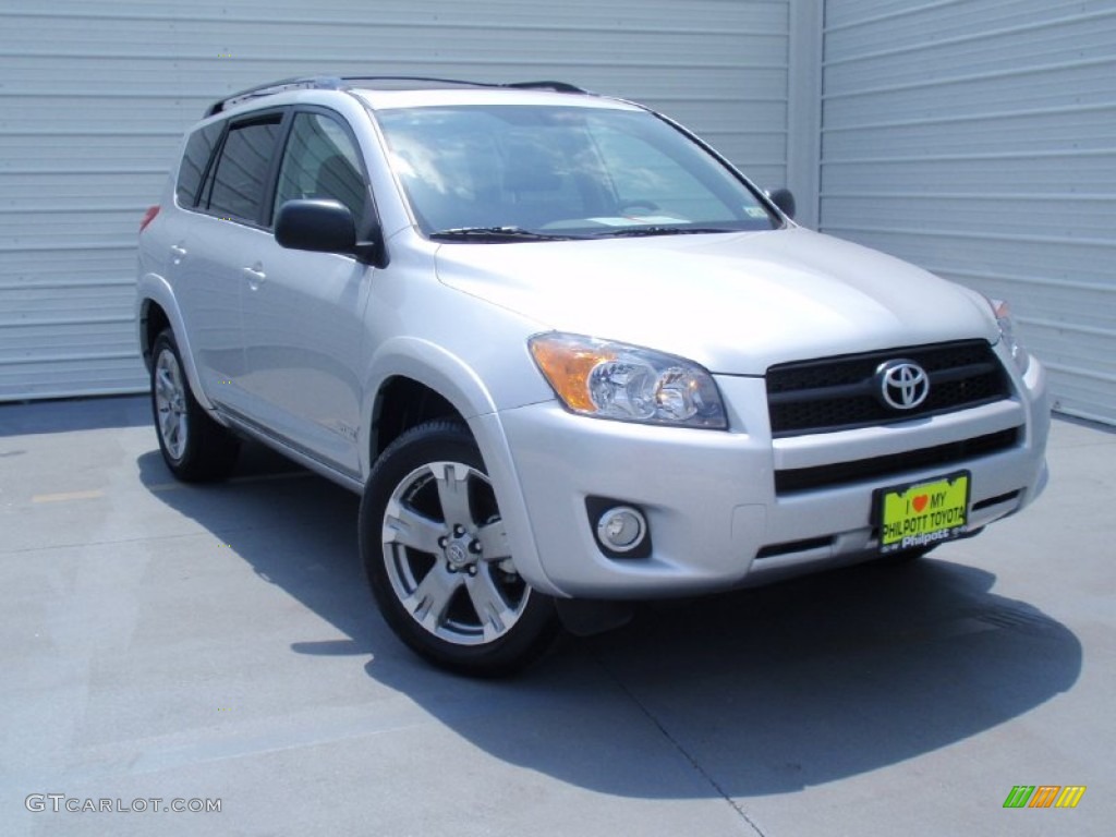 2011 RAV4 Sport - Classic Silver Metallic / Dark Charcoal photo #2