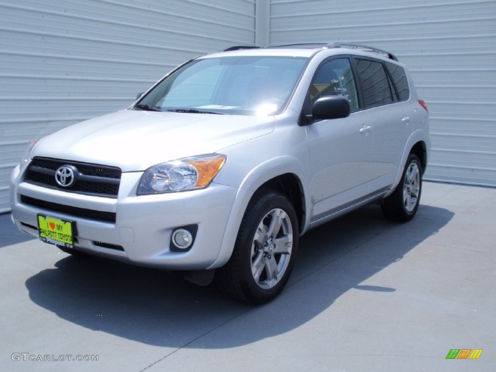 2011 RAV4 Sport - Classic Silver Metallic / Dark Charcoal photo #8