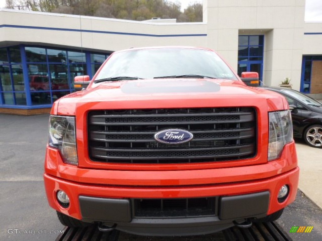 2014 F150 FX4 Tremor Regular Cab 4x4 - Race Red / FX Appearance Black Leather/Alcantara photo #3