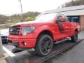 2014 Race Red Ford F150 FX4 Tremor Regular Cab 4x4  photo #4