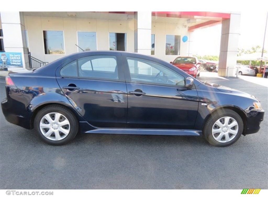 2014 Lancer ES - Cosmic Blue / Black photo #8