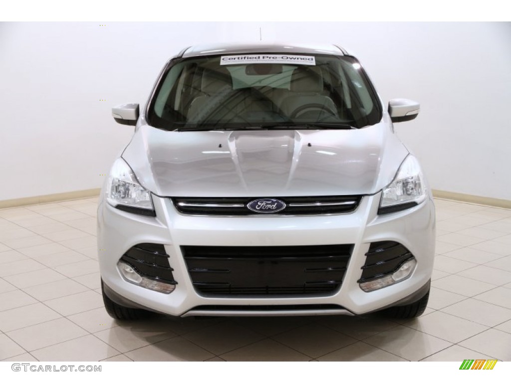 2013 Escape SEL 2.0L EcoBoost - Ingot Silver Metallic / Medium Light Stone photo #2