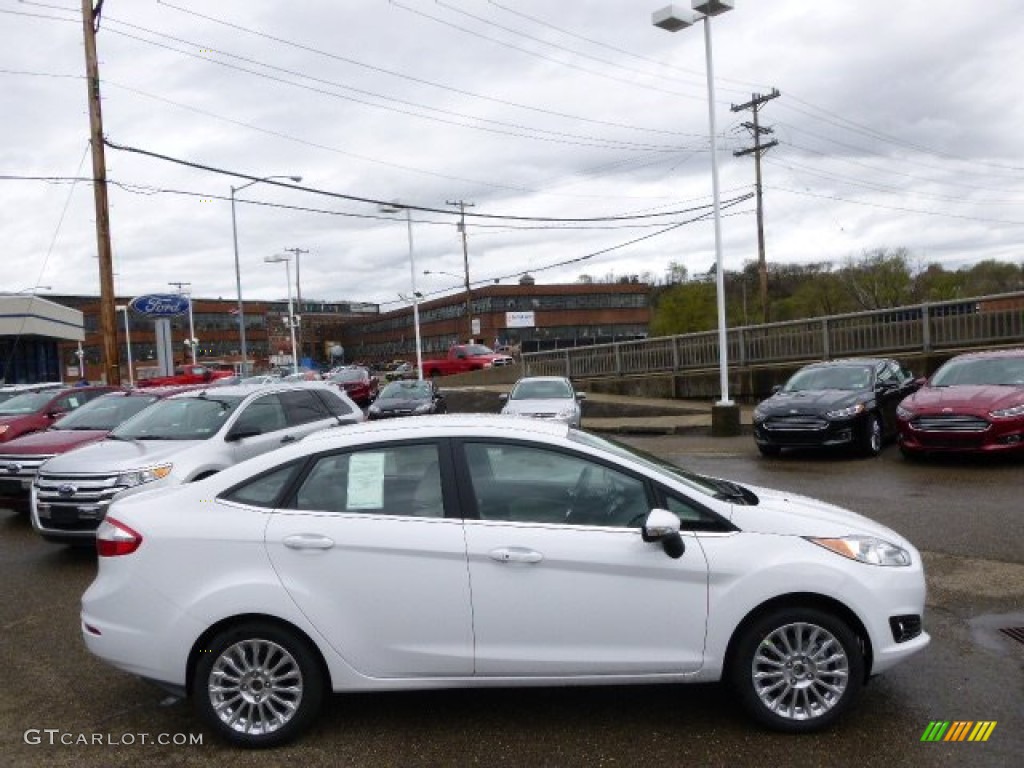 Oxford White Ford Fiesta