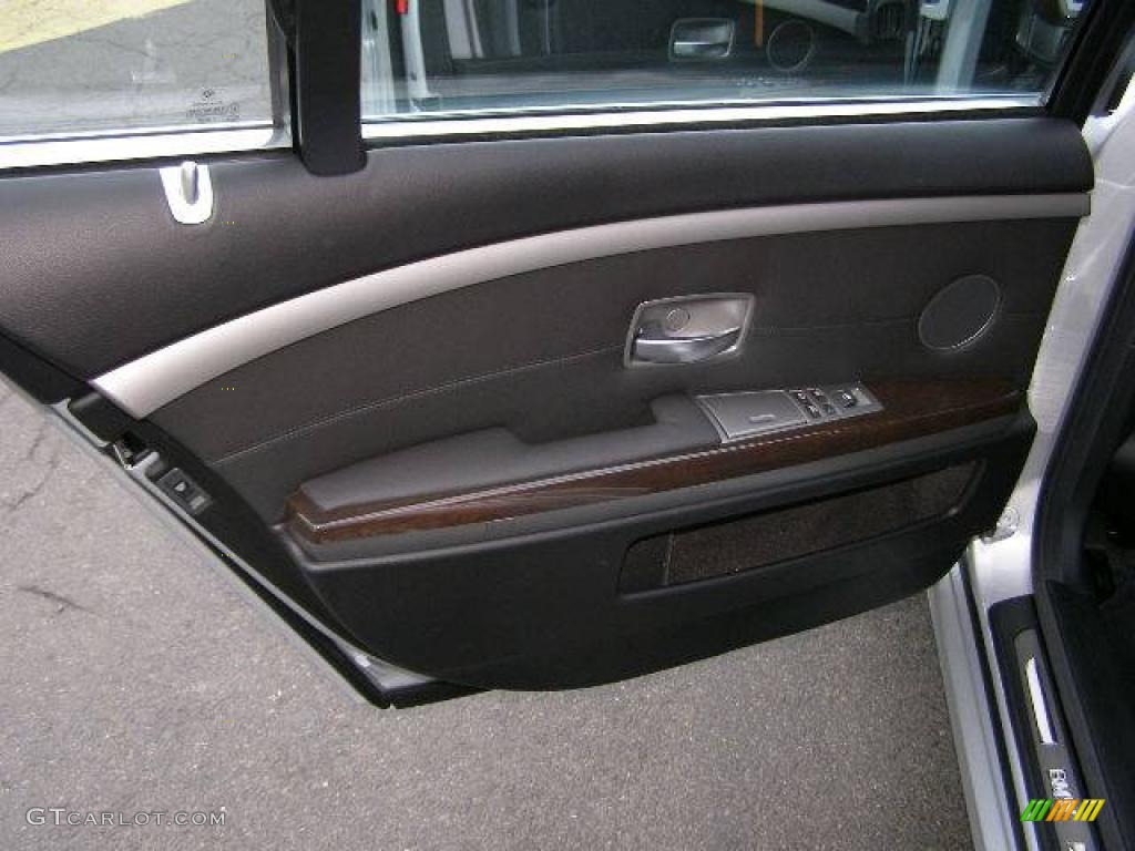 2008 7 Series 750Li Sedan - Titanium Silver Metallic / Black photo #52