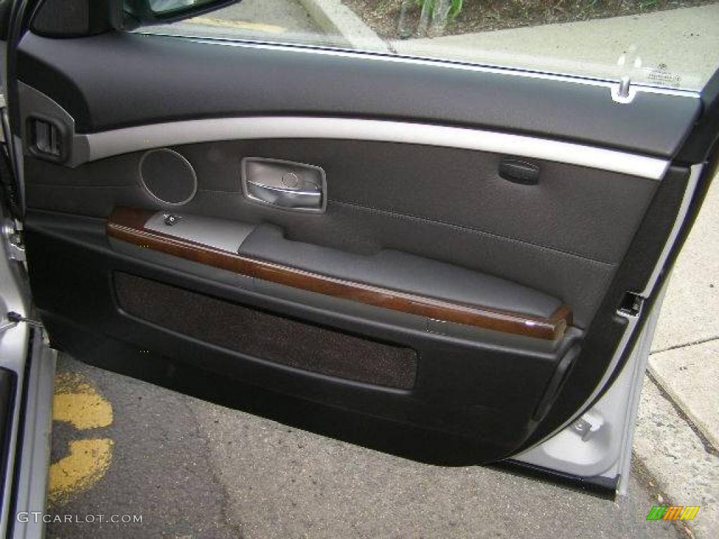 2008 7 Series 750Li Sedan - Titanium Silver Metallic / Black photo #54