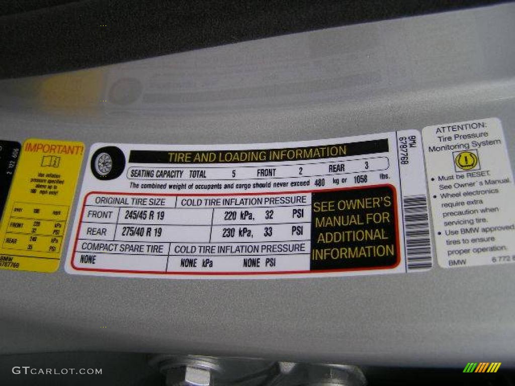 2008 7 Series 750Li Sedan - Titanium Silver Metallic / Black photo #56