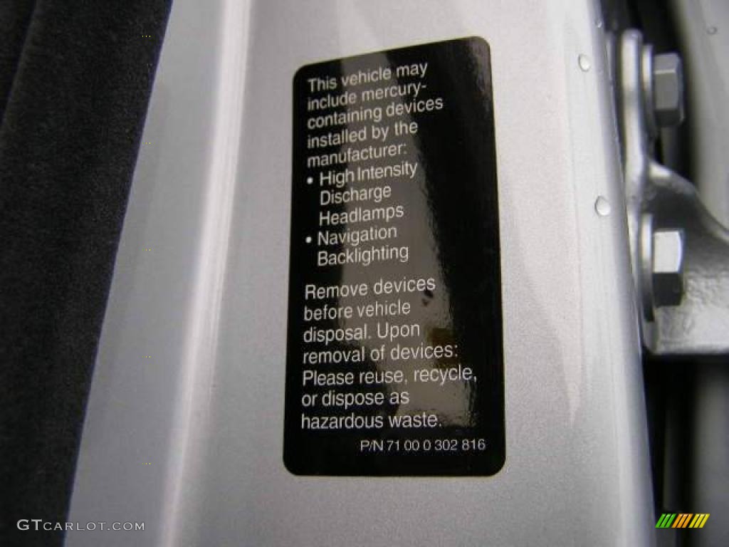 2008 7 Series 750Li Sedan - Titanium Silver Metallic / Black photo #57