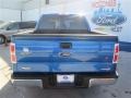 2014 Blue Flame Ford F150 XLT SuperCrew  photo #6