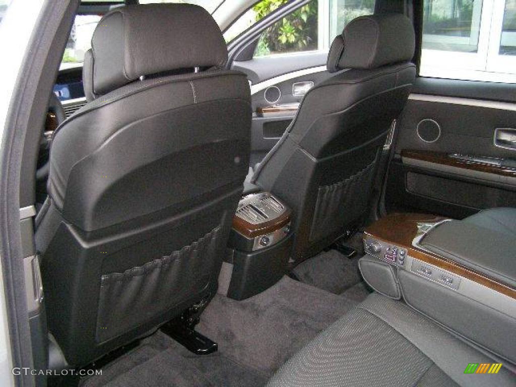 2008 7 Series 750Li Sedan - Titanium Silver Metallic / Black photo #59