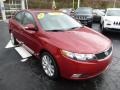 2010 Spicy Red Kia Forte SX  photo #7