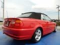 2002 Electric Red BMW 3 Series 325i Convertible  photo #5