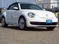 Pure White 2014 Volkswagen Beetle 2.5L Convertible