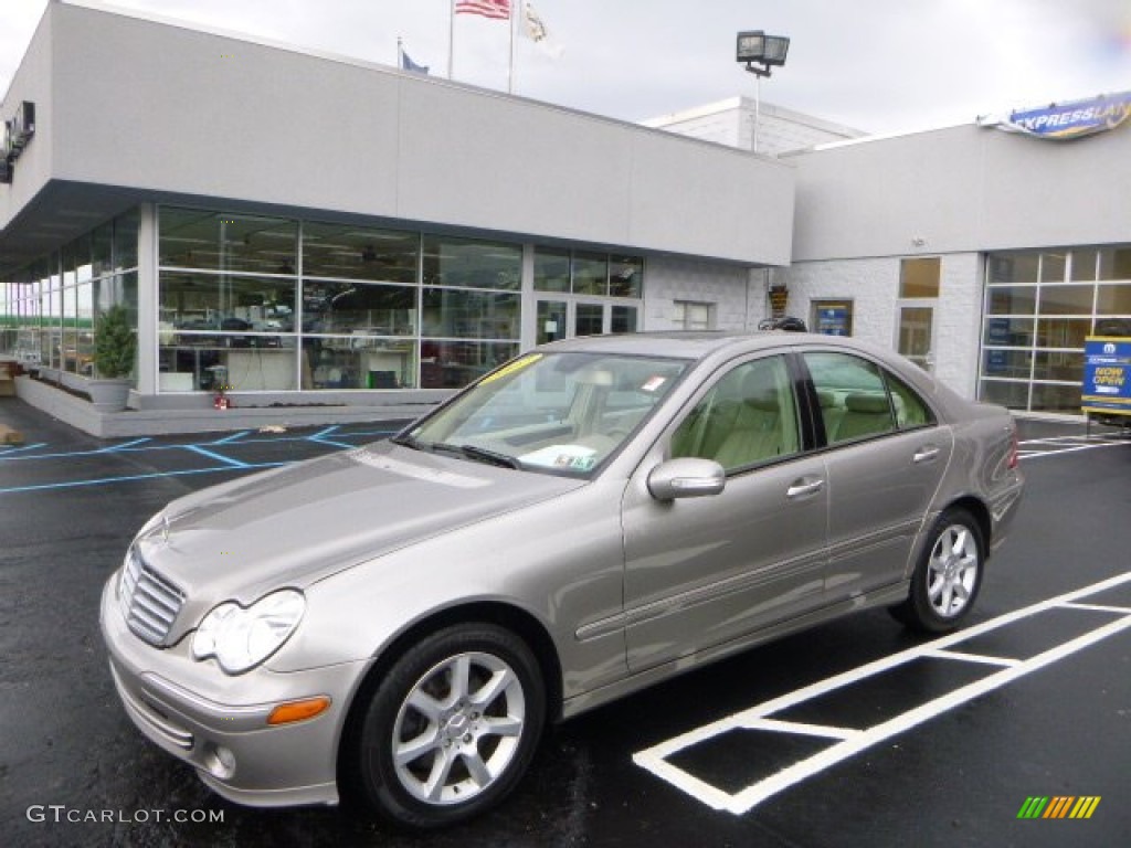 2007 C 280 4Matic Luxury - Pewter Metallic / Stone photo #1