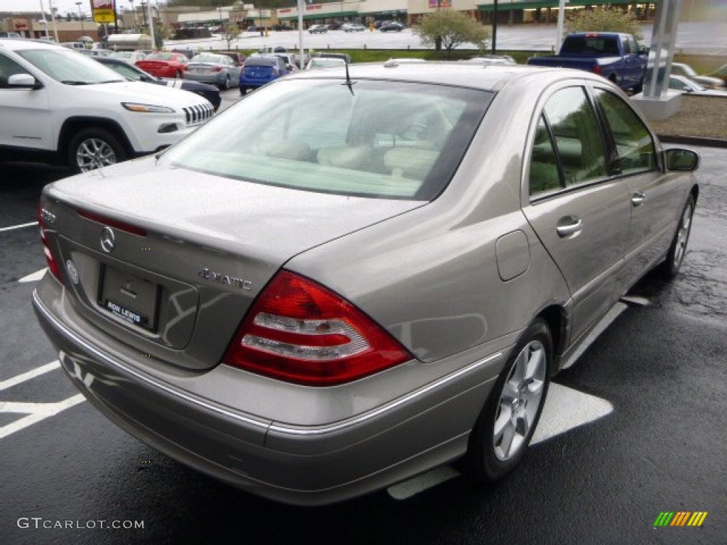 2007 C 280 4Matic Luxury - Pewter Metallic / Stone photo #5
