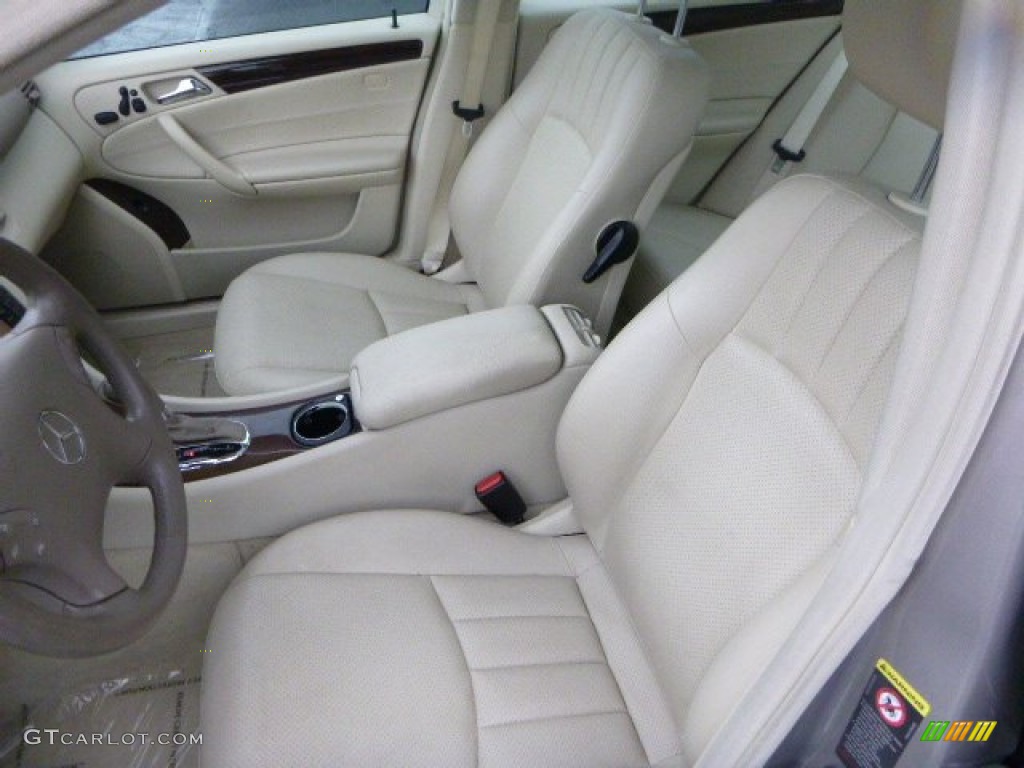 2007 C 280 4Matic Luxury - Pewter Metallic / Stone photo #10