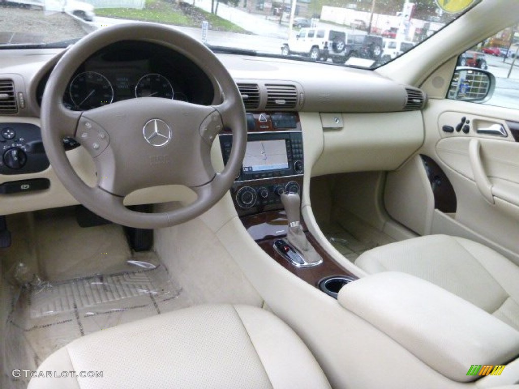 2007 C 280 4Matic Luxury - Pewter Metallic / Stone photo #12