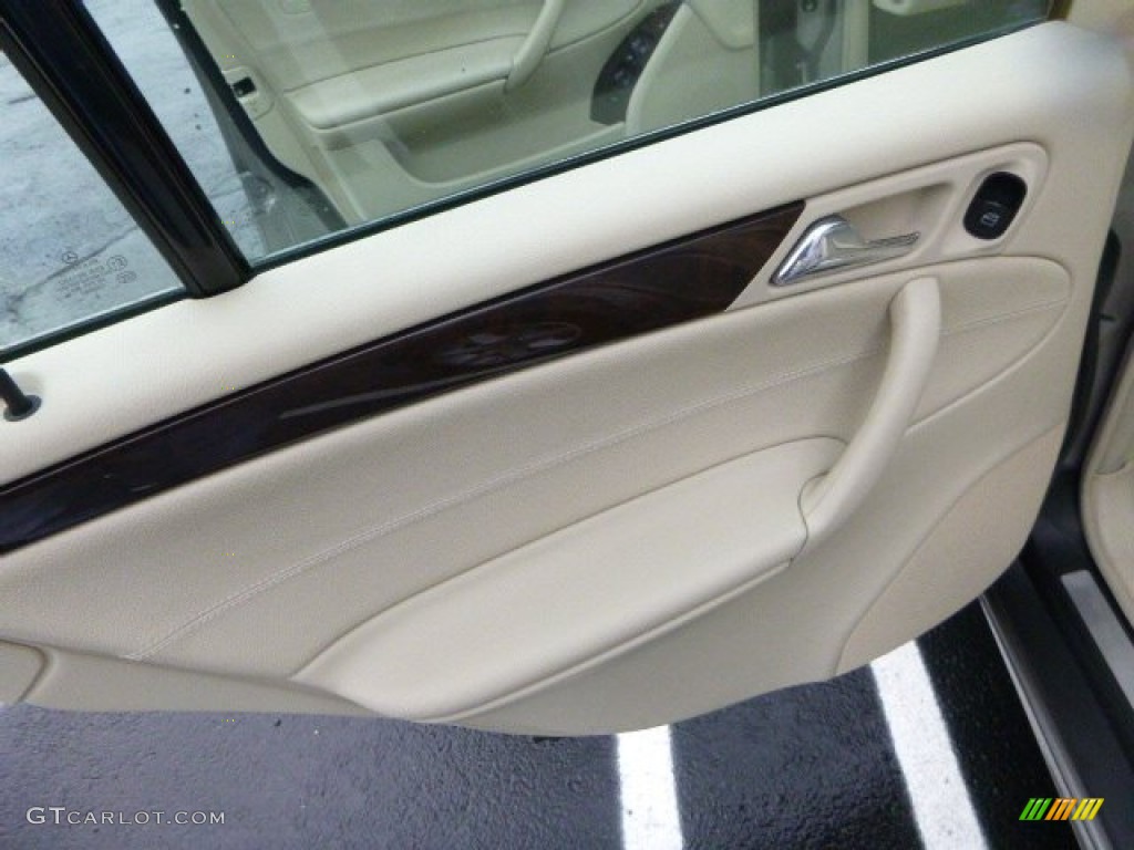 2007 C 280 4Matic Luxury - Pewter Metallic / Stone photo #13