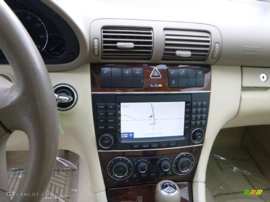 2007 C 280 4Matic Luxury - Pewter Metallic / Stone photo #18