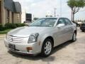 2007 Light Platinum Cadillac CTS Sedan  photo #3