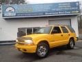 2003 Yellow Chevrolet Blazer LS 4x4  photo #1