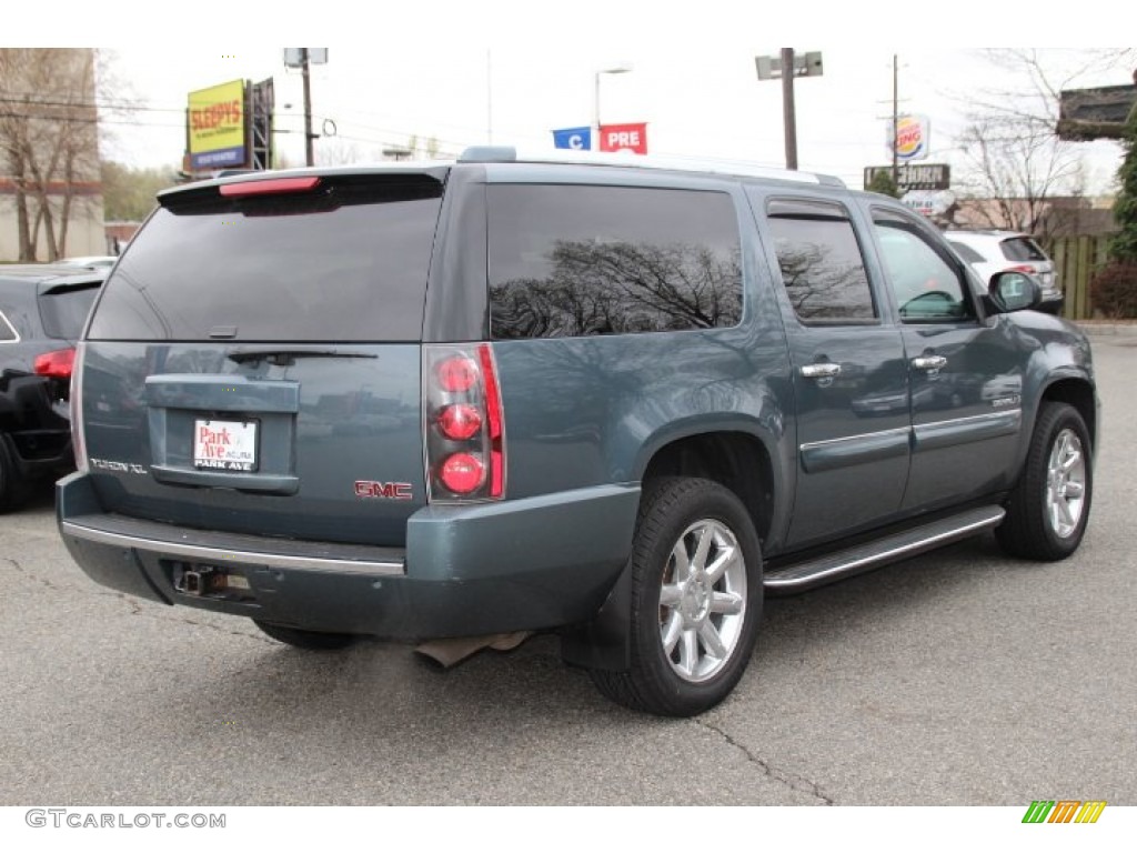 2008 Yukon XL Denali AWD - Stealth Gray Metallic / Ebony photo #3