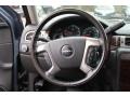 2008 GMC Yukon Ebony Interior Steering Wheel Photo