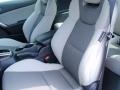2014 Hyundai Genesis Coupe Premium Gray Leather/Gray Cloth Interior Front Seat Photo