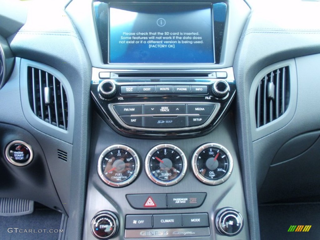 2014 Hyundai Genesis Coupe 2.0T Premium Controls Photo #92986652