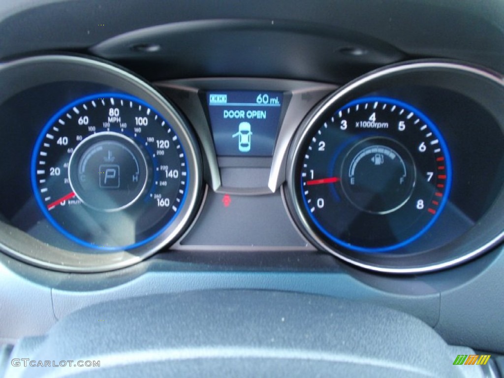 2014 Hyundai Genesis Coupe 2.0T Premium Gauges Photo #92986694