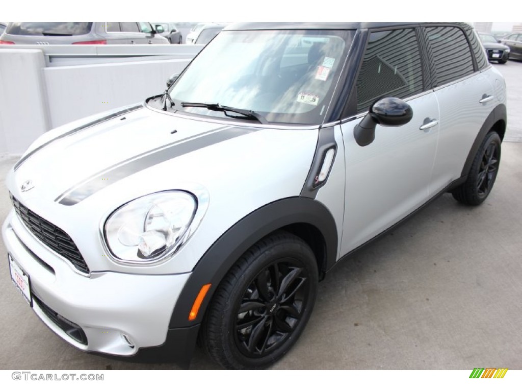 Crystal Silver Metallic 2014 Mini Cooper S Countryman Exterior Photo #92986875