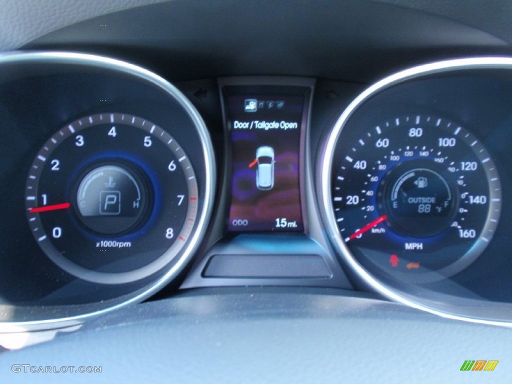 2014 Santa Fe Sport FWD - Mineral Gray / Gray photo #33